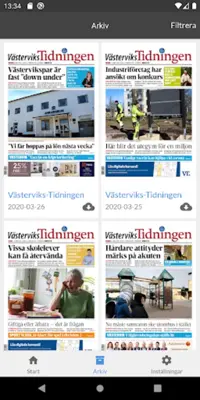 E-tidning VT android App screenshot 4